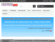Tablet Screenshot of centrumhurt.pl